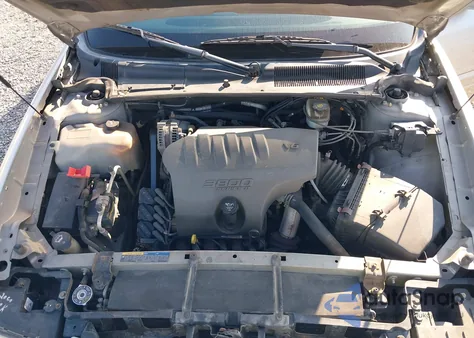 2005 Buick Lesabre Custom из США, поврежденный, VIN 1G4HP52K85U216216